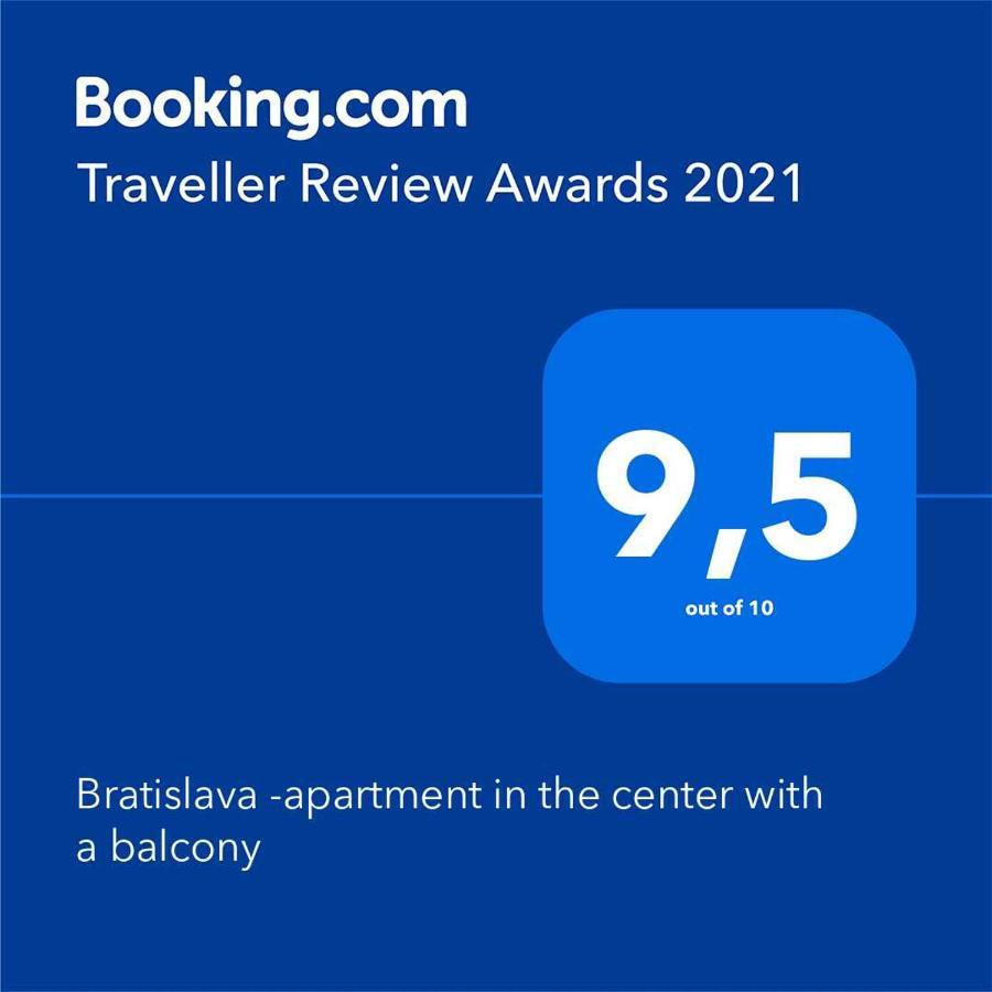 Bratislava -Apartment Near The City Center With A Balcony Екстериор снимка